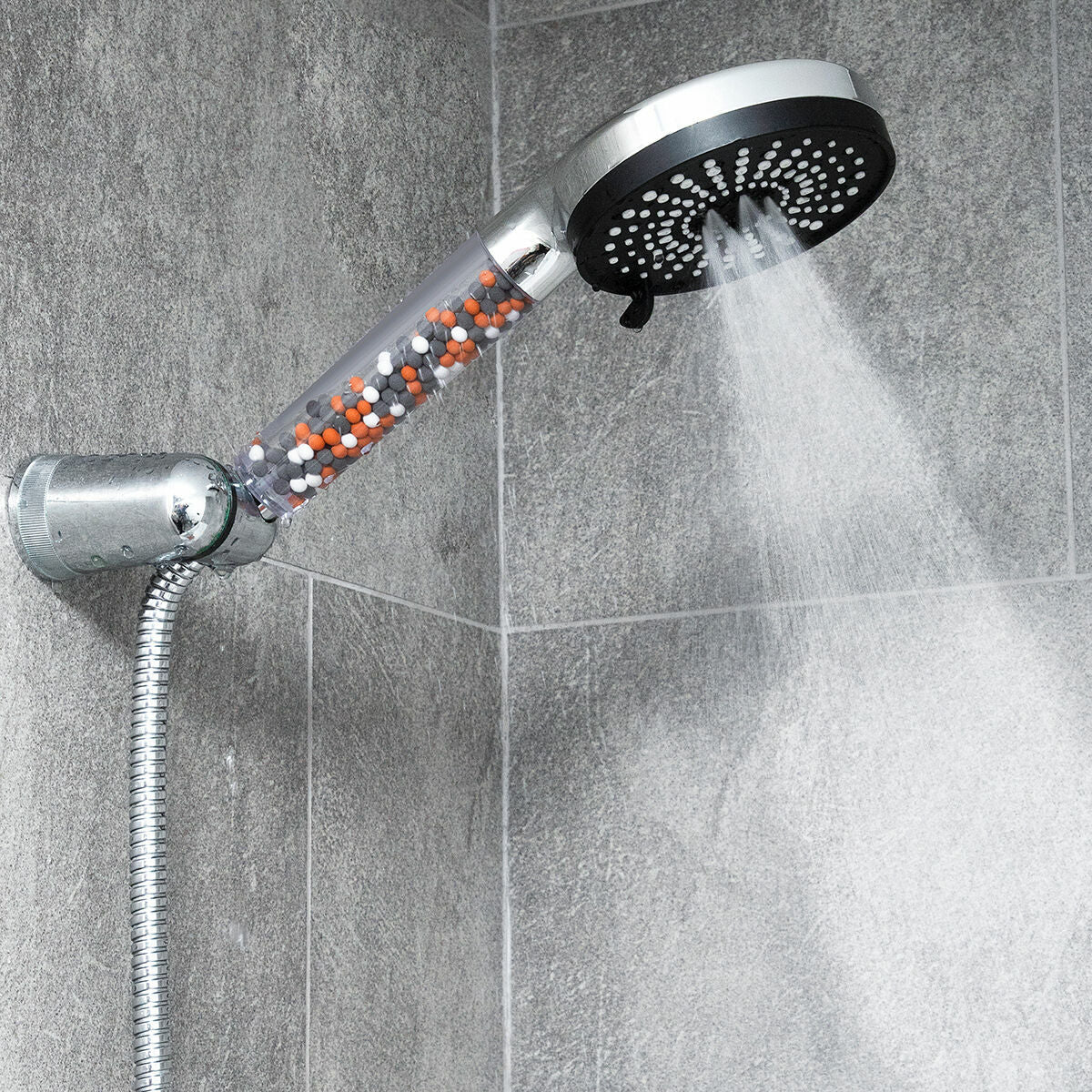 Innovagoods Pommeau De Douche Haute Pression Avec Filtre Et Minéraux Moshol Innovagoods