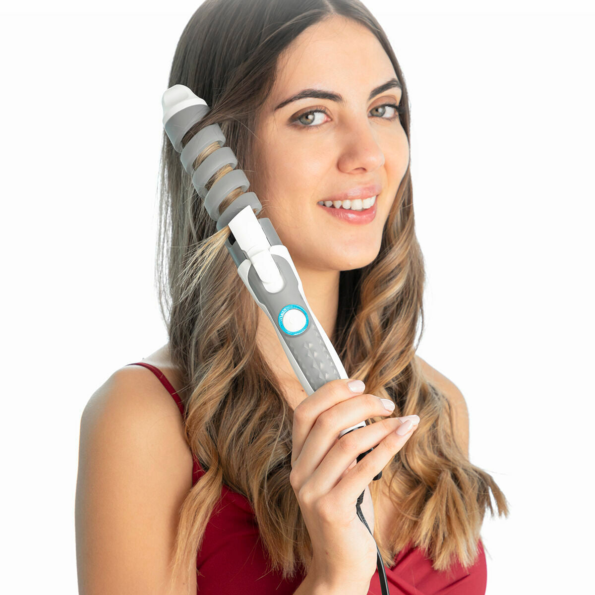Innovagoods Fer À Friser En Céramique Spirale Spihair Innovagoods (Reconditionné A)
