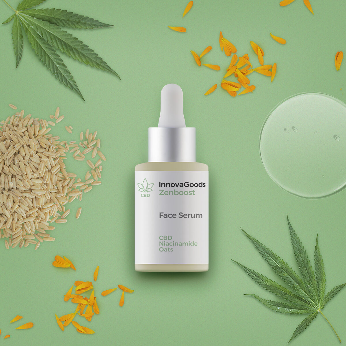 Innovagoods Sérum Visage Cbd Zenboost Innovagoods 30 Ml