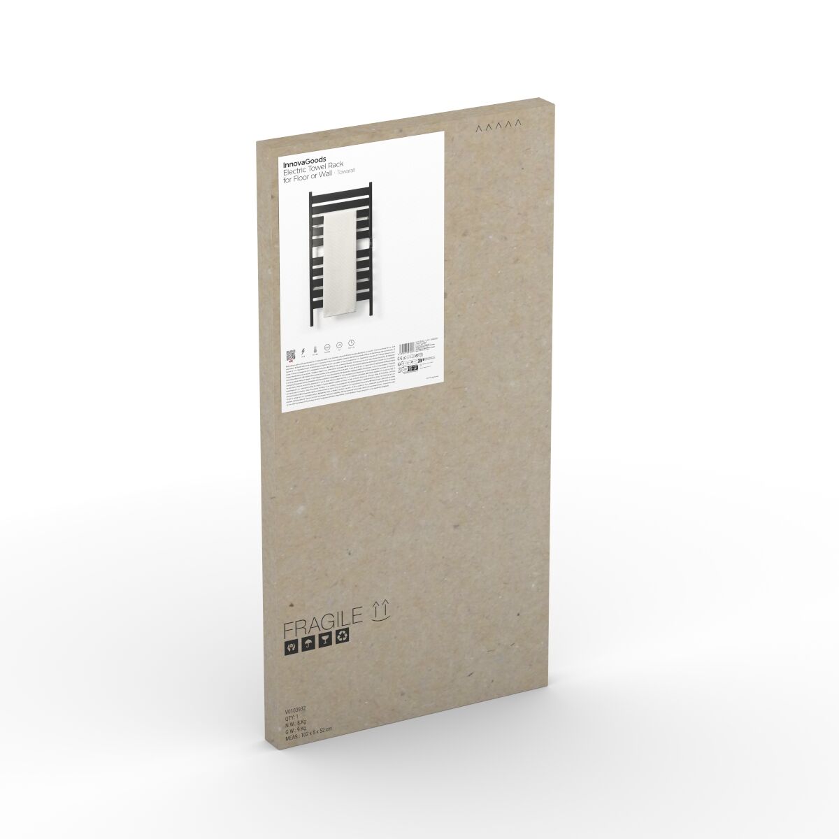 Innovagoods Porte-Serviettes Électrique Pour Mur Ou Sol Towarall Innovagoods 10 Barres