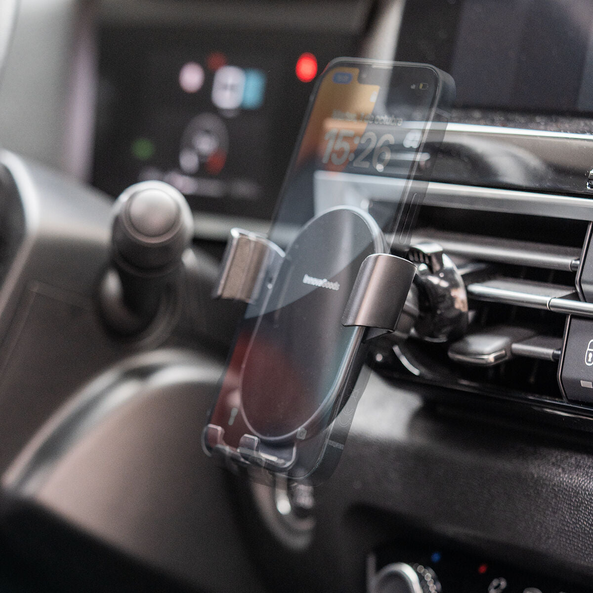 Innovagoods Support De Charge Rapide Sans Fil Pour Voiture Chakar Innovagoods
