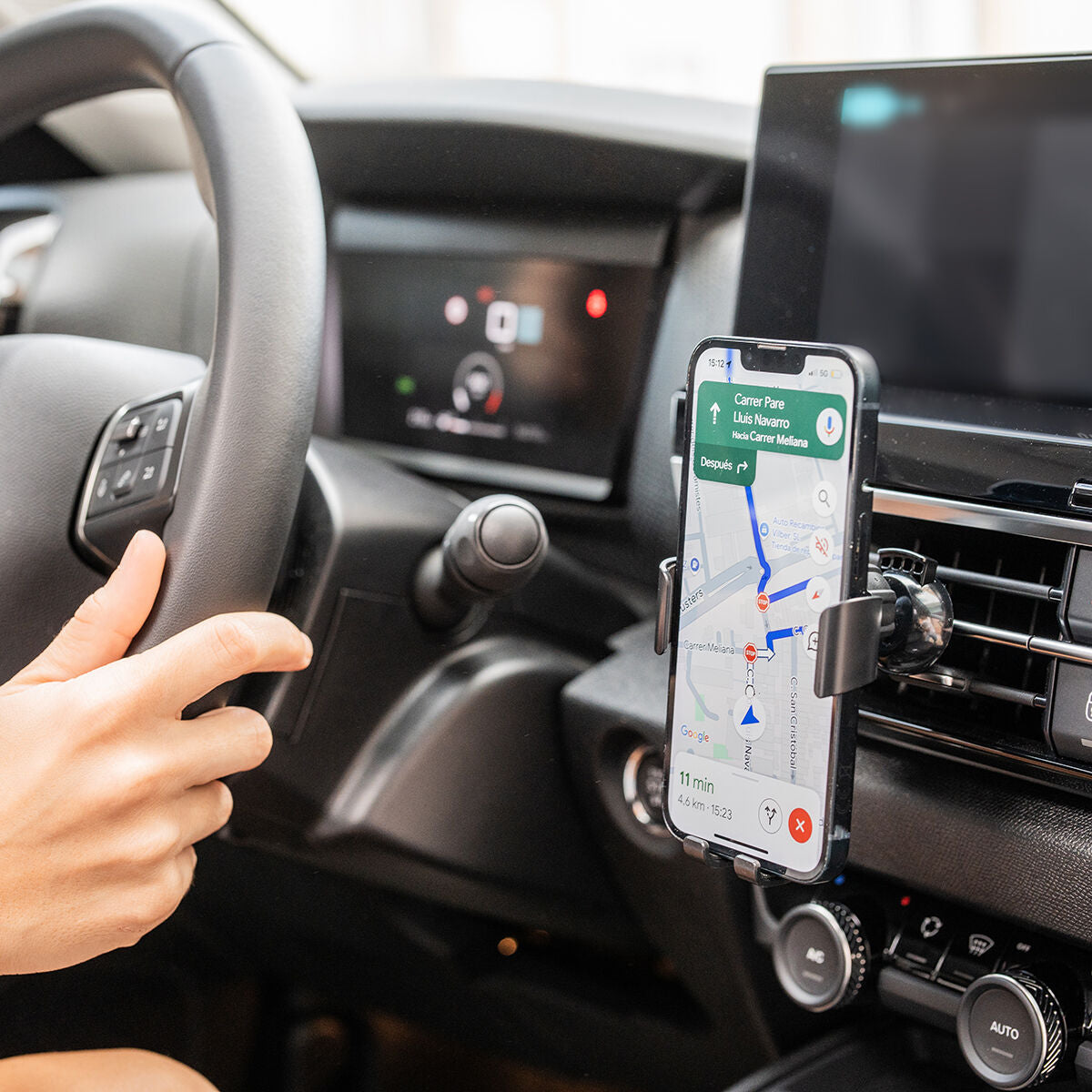 Innovagoods Support De Charge Rapide Sans Fil Pour Voiture Chakar Innovagoods