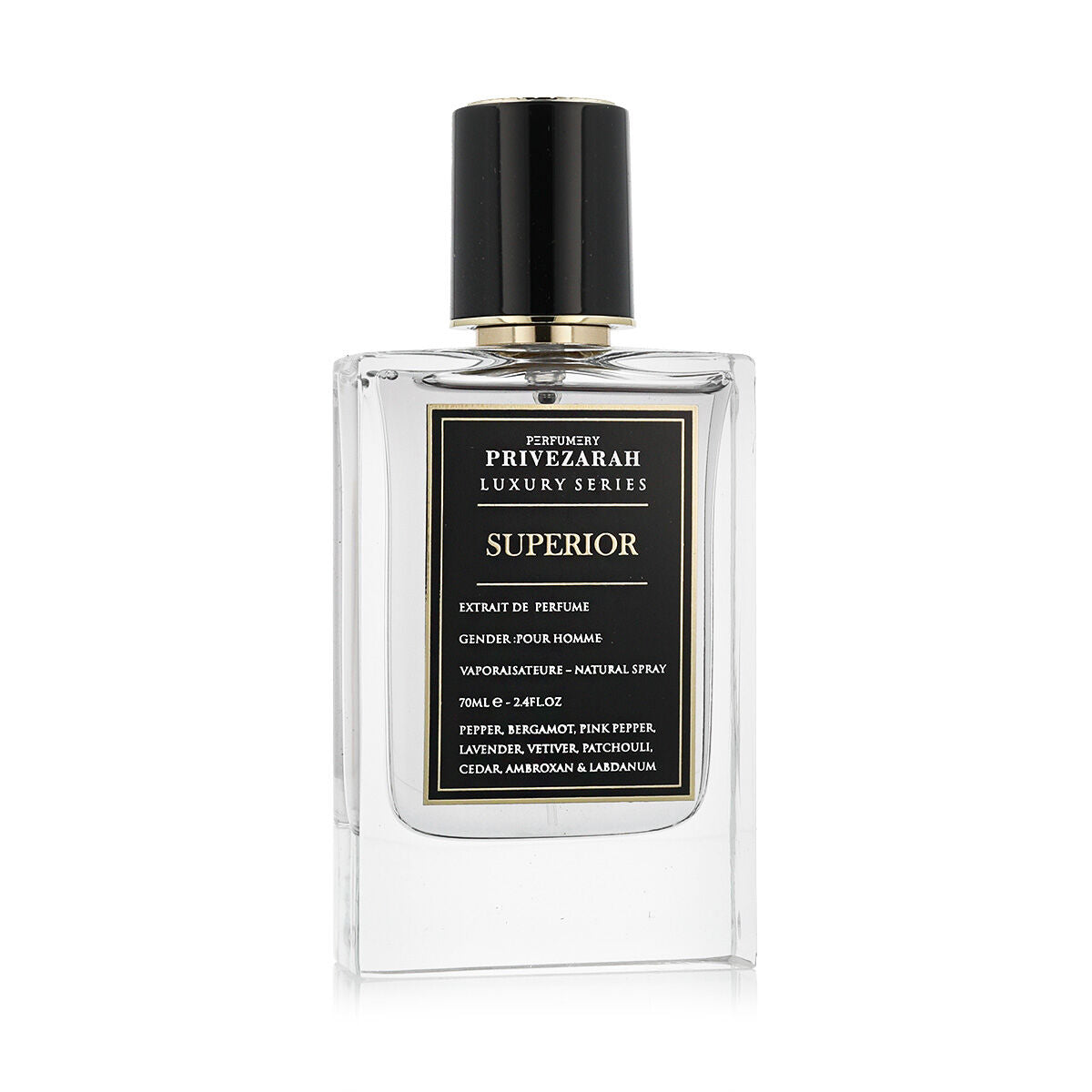 Prive Zarah Parfum Homme Prive Zarah Superior 70 Ml