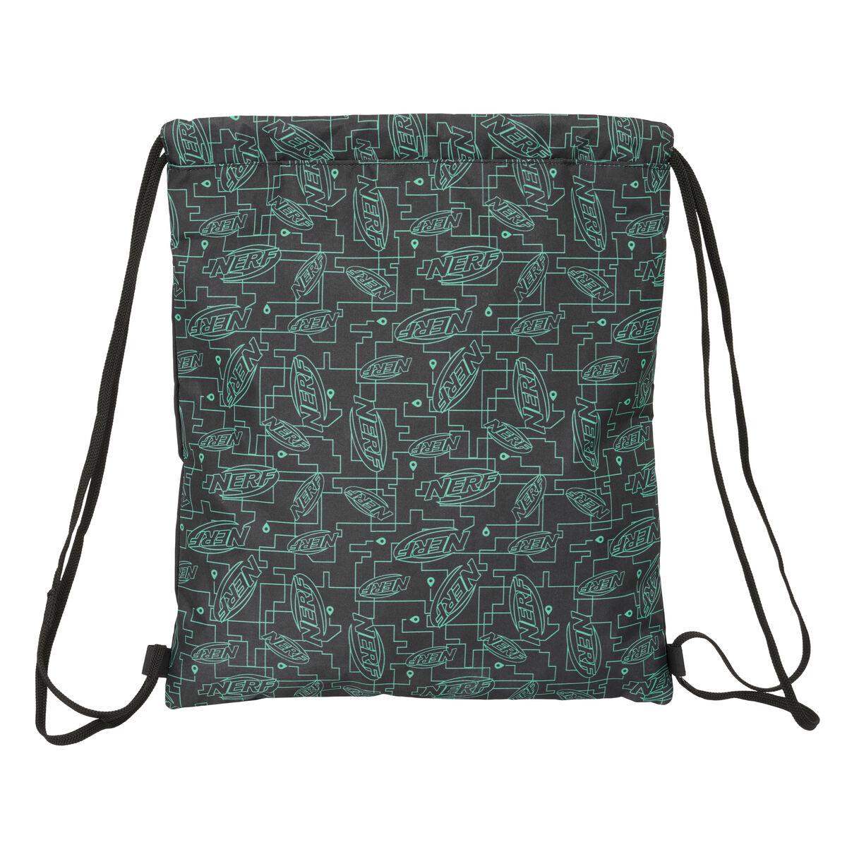 Nerf Sac À Dos Serré Par Des Ficelles Nerf Game Noir 35 X 40 X 1 Cm