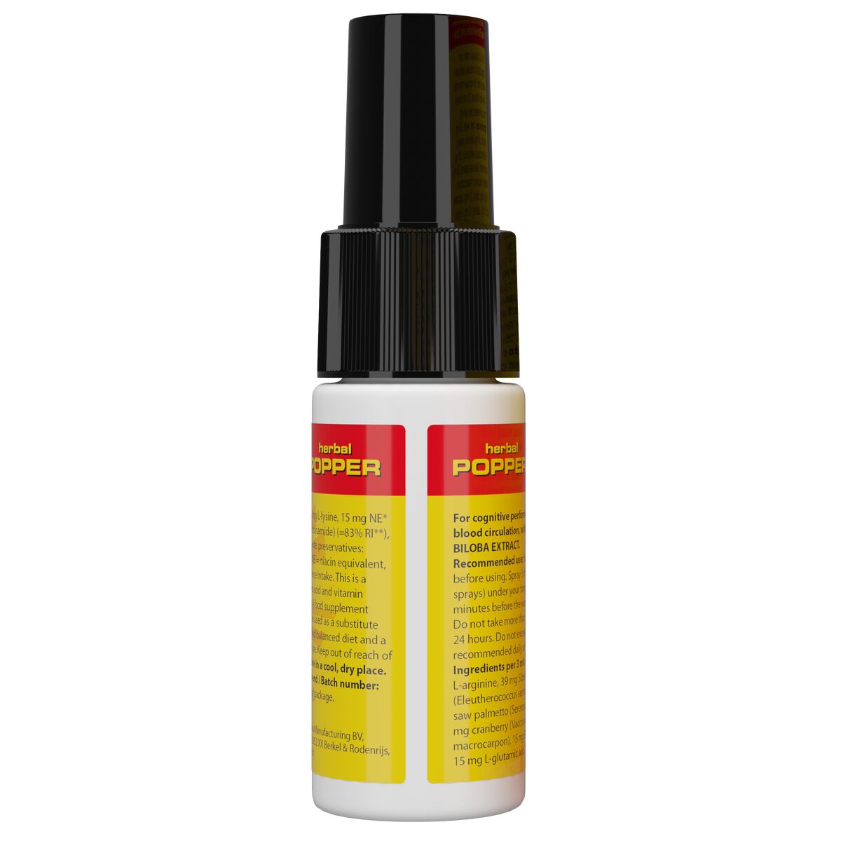 Cobeco Popper À Vaporiser Cobeco Rush Herbal 15 Ml