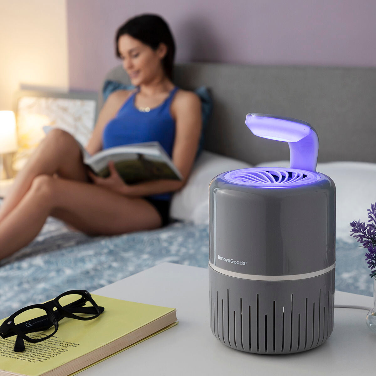 Innovagoods Lampe Anti-Moustiques À Aspiration Kl Drain Innovagoods