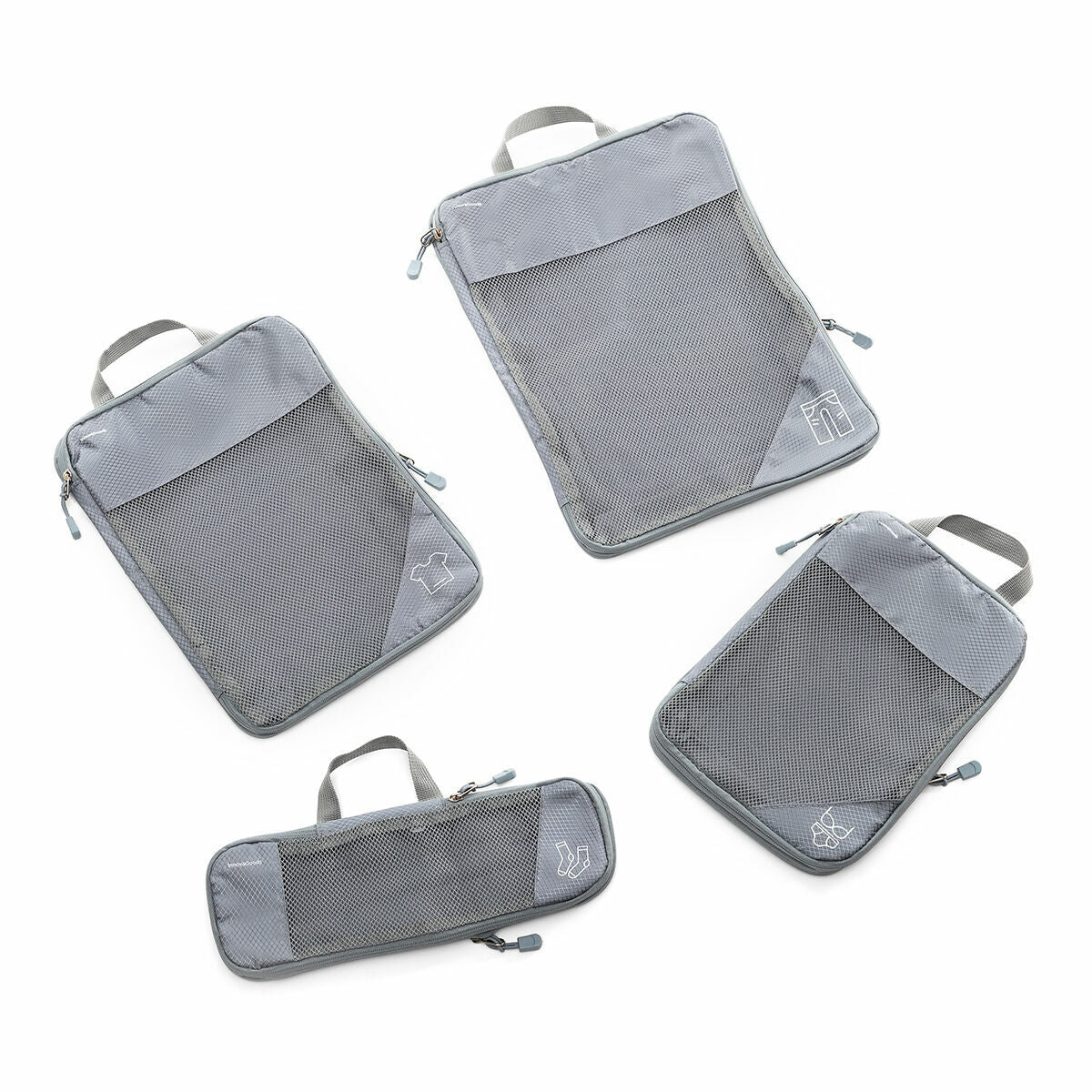 Innovagoods Sacs De Rangement À Compression Pour Valises Compakube Innovagoods 4 Pièces