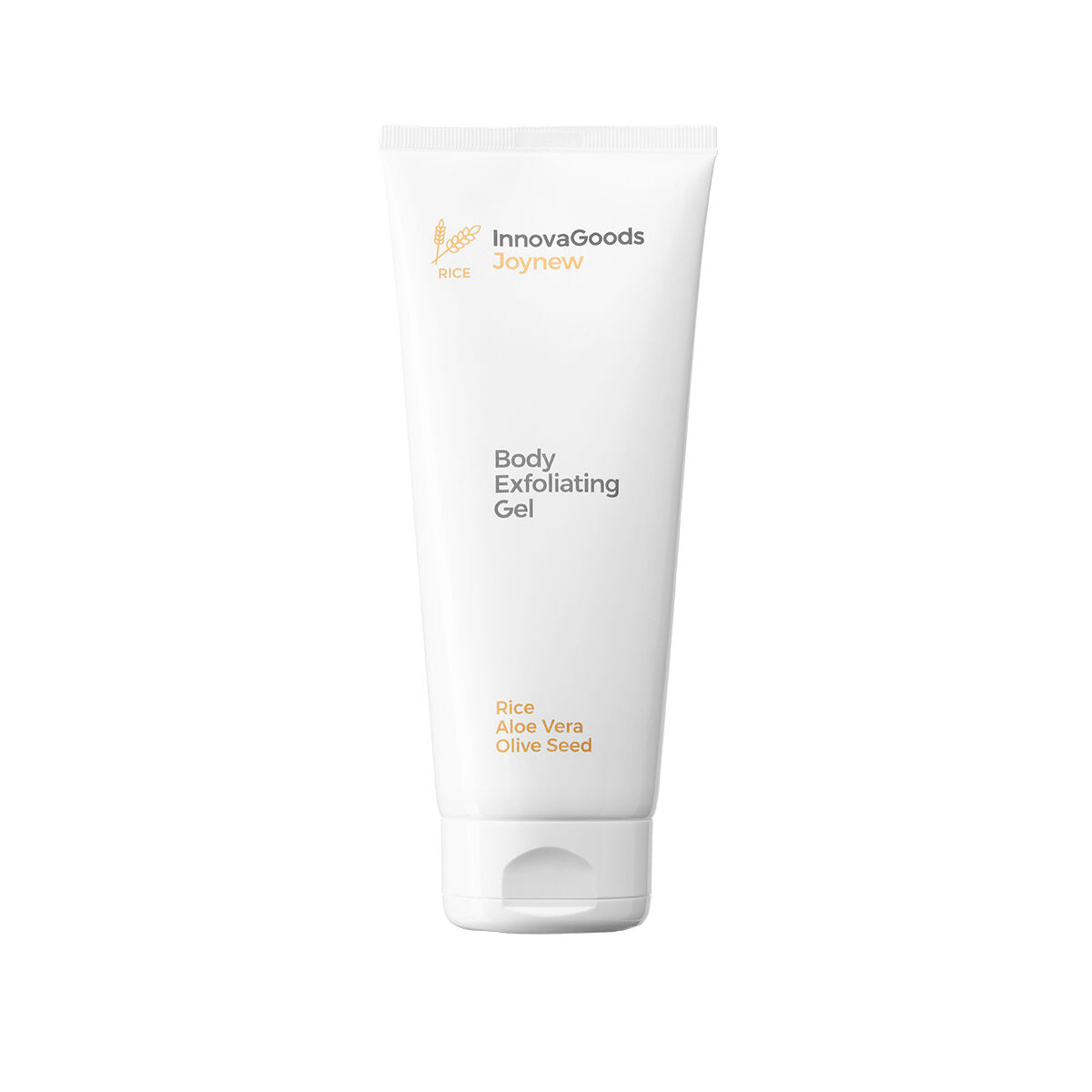 Innovagoods Gel Exfoliant Corporel Rice Joynew Innovagoods 200 Ml