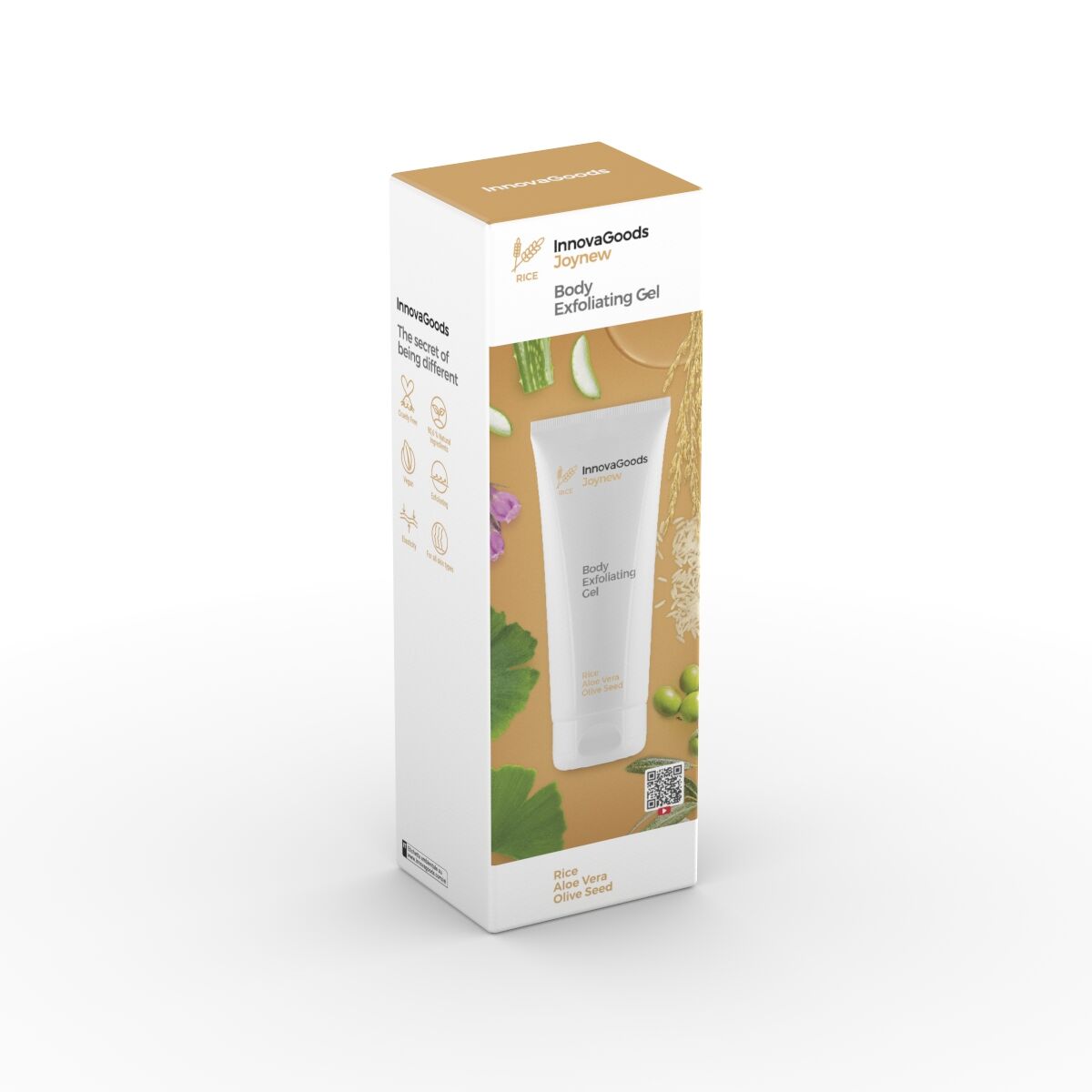 Innovagoods Gel Exfoliant Corporel Rice Joynew Innovagoods 200 Ml