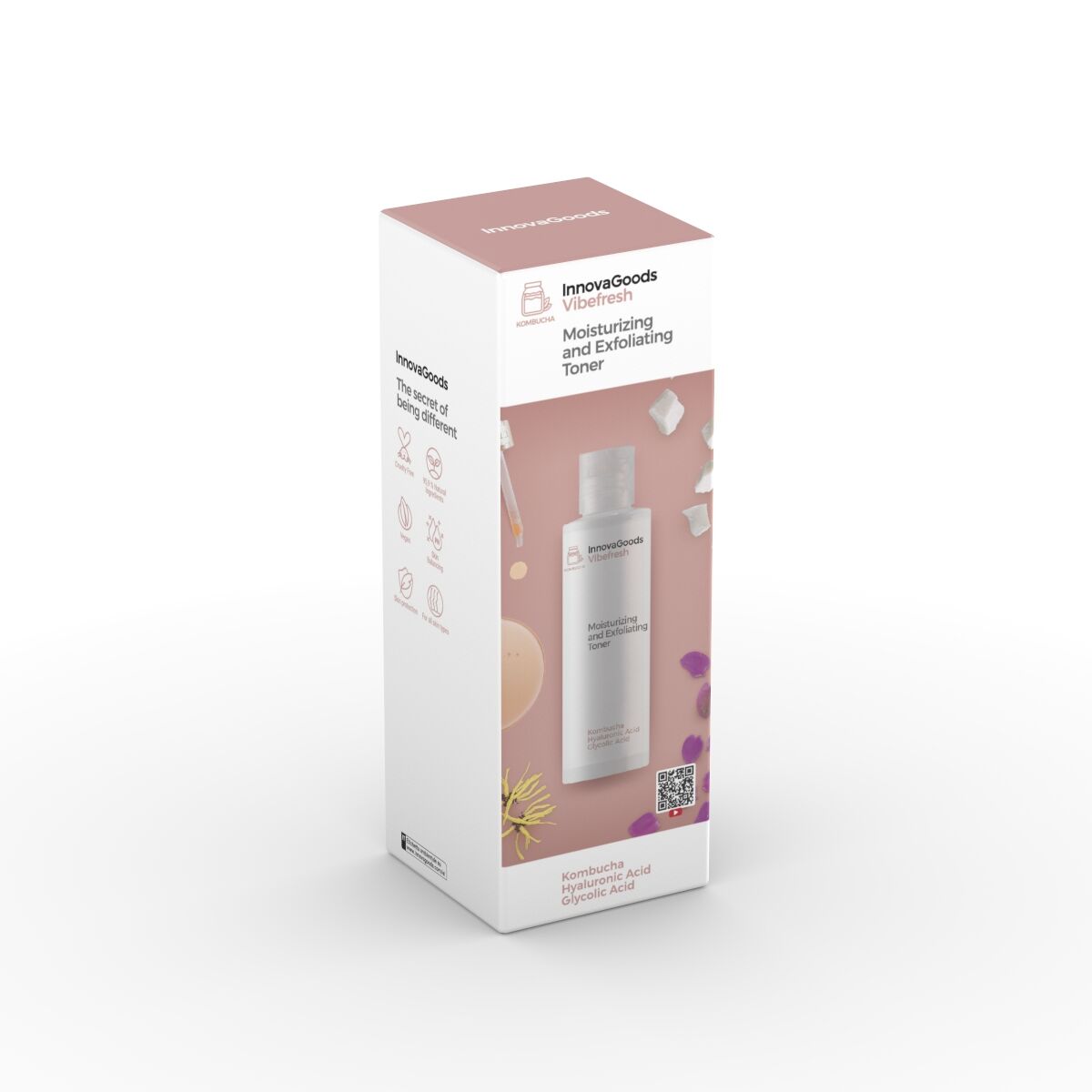 Innovagoods Tonique Hydratant Et Exfoliant Pour Le Visage Kombucha Vibefresh Innovagoods 150 Ml